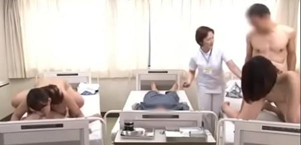  japanese nurses taking care of patients